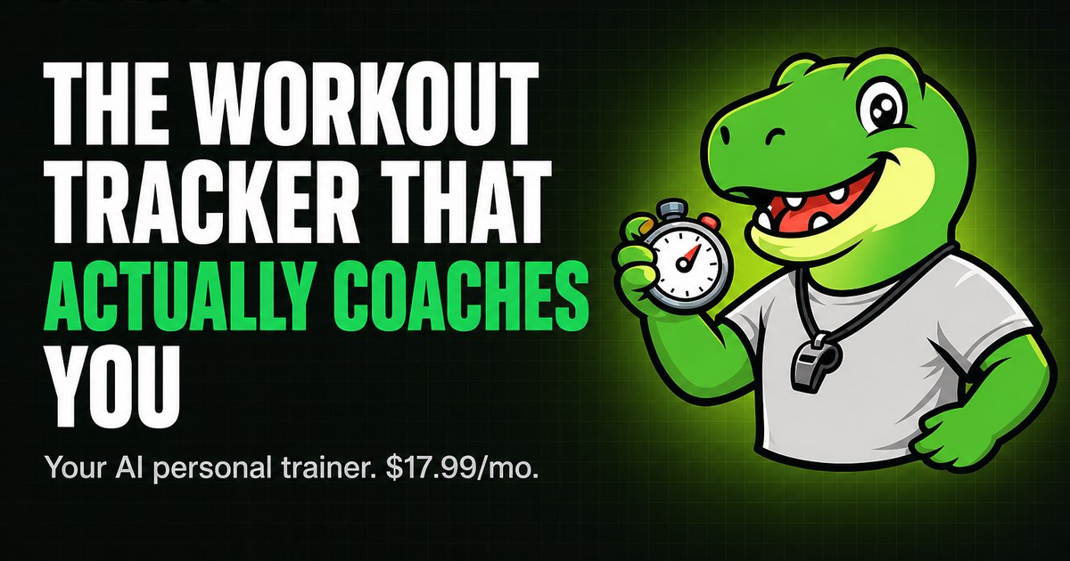 I got tired of choosing between expensive personal training and fitness apps, so I built my own thin